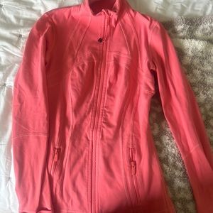 lulu raspberry cream define jacket
